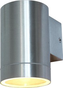 FlinQ wandlamp outdoor chrome NOX I