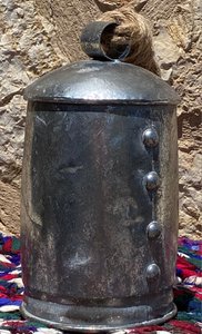 OUDE ZILVEREN KLOKDECORATIE