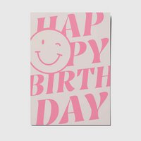 Happy birthday - A6 postcard
