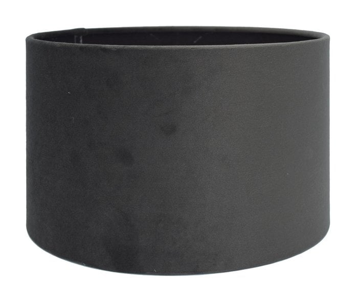 Lampenkap Cilinder VELOURS Space Grey