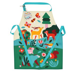 Schürze aus wischbarer Baumwollschürze - Waldland