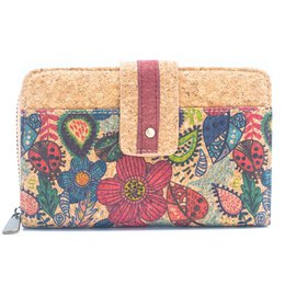 Alt kork Farve kork Firkantet-mini-kork tegnebog –BAG-2221