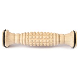 Fodmassager Massageværktøj til fødder Trærulle 20 x 5 cm