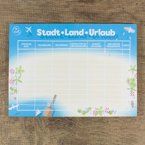 Game block city, country, vacation