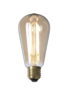 PÆRE LED 4W DROP DELUXE GYLDENT GLAS Ø64