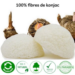 Natural Konjac Sponge Special Eyes Nature