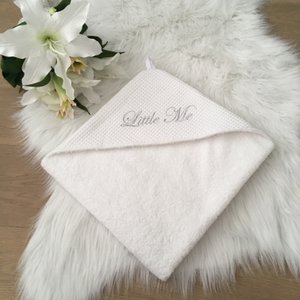 Babycape Warm waffle ecru