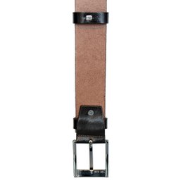Leather Women's Belt Or Leather Men's Belt With Print Genuine Leather 4 cm Wide