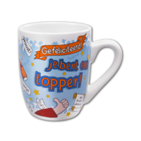 Cartoon mug - Passed topper
