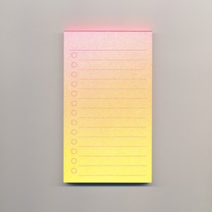 Risographie To-Do Block (7,4 x 12,8 cm)