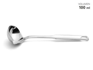 Sauslepel 100 ml gemaakt van roestvrij staal, Chef-serie