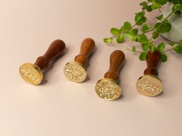 Wax Seal Starter Set - Cuchara y sello - Bestseller, Vintage, Sello de sobre, Papelería, Pasatiempos