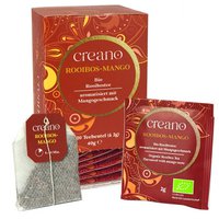 Pack of 20 organic tea bags Rooibos-Mango *²