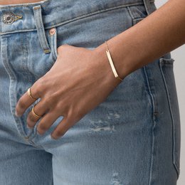 Bracciale "HORIZON" Placcato Oro