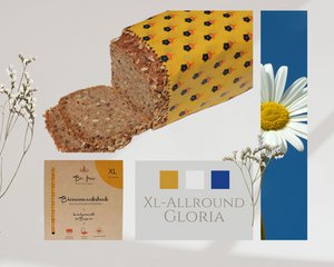 XL Bienenwachstuch Bio groß "Gloria" in 40x50cm - handgemacht in Bayern