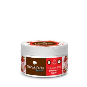 Strawberry Yogurt Sugar Body Scrub Messinian Spa