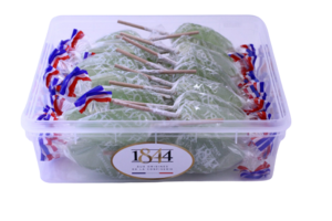 50 Apple lollipops for display - 650g