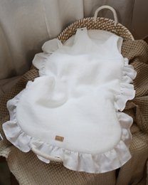 Babyschlafsack aus Leinen mit Rüschen, Babyschlafsack mit Rüschen Sommer 1 TOG, 1,5 TOG, 2,5 TOG