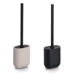 Toilet brush, polyresin/stainless steel/TPR