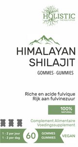 Shilajit van de Himalaya in de vorm van een tandvlees