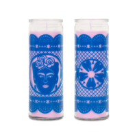 Kitsch Kitchen candle in glass Papel Picardo Frida