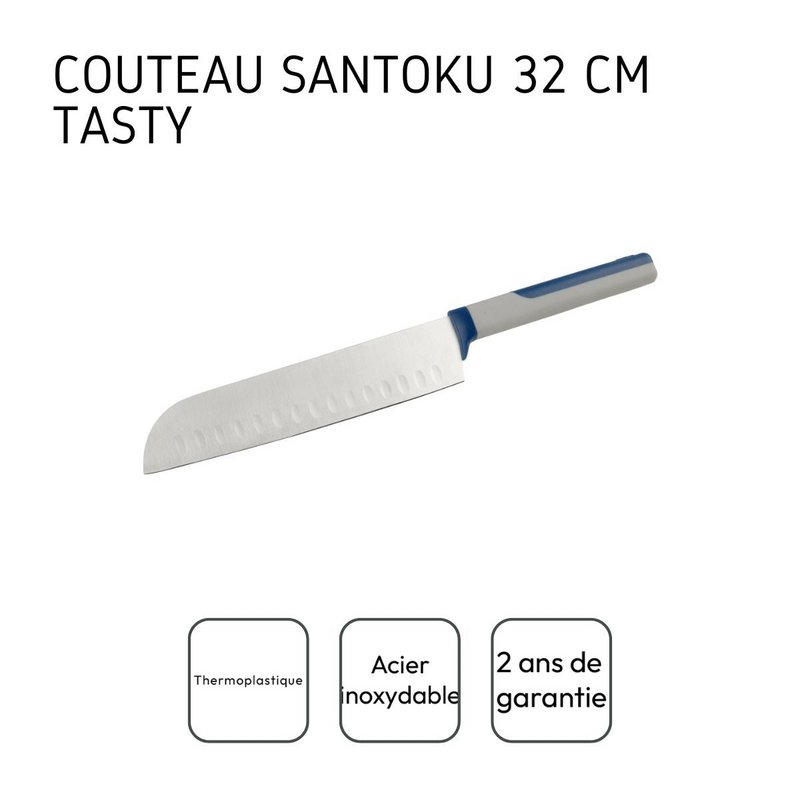 Großes Santokumesser 32 cm Tasty Core