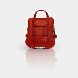 Bolso bandolera / mochila de piel ''JERSEY''