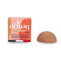 Solid makeup remover