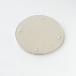 Jesmonite Beige / Terrazzo Vein Rund Trinket Bakke
