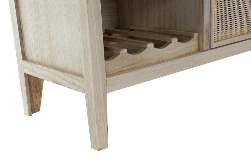 BOTELLERO PAULOWNIA RATAN 79,5X38X90 NATURAL MB176662