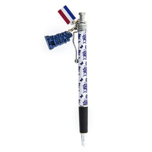 Pen Delft Blue mit einem Haus