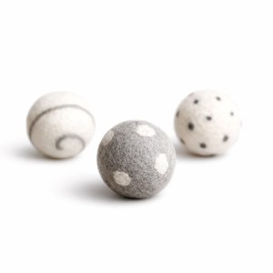 Cattoy ball grey SET 3