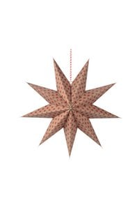 Christmas Star Paper Jaipur Flower Red 60cm