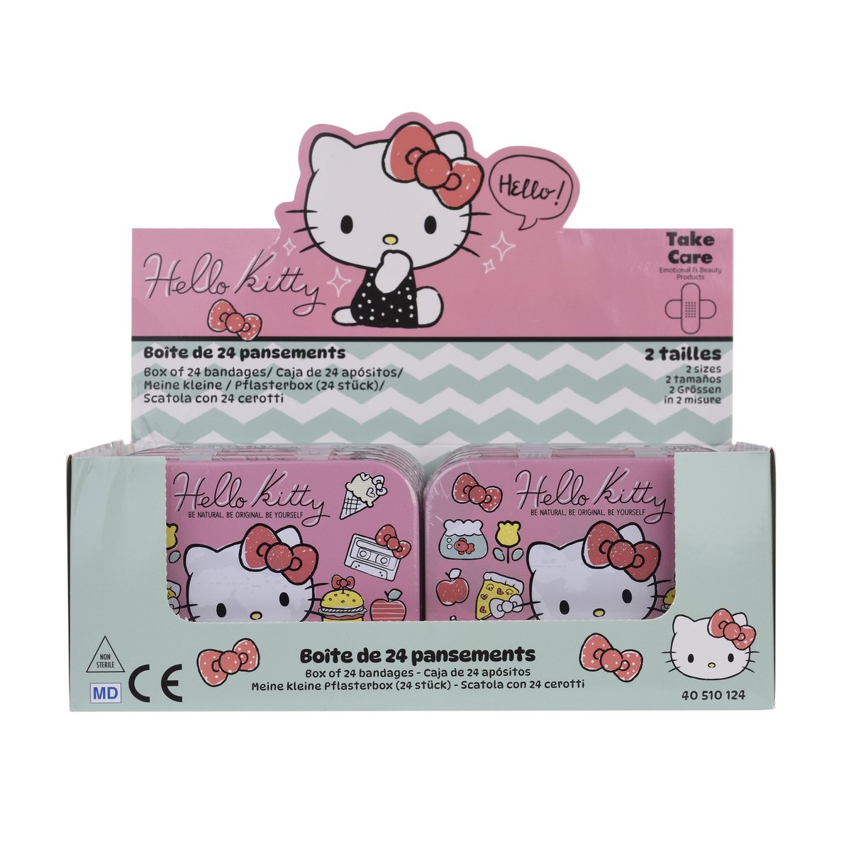 Boîte Métallique de Pansements Hello Kitty