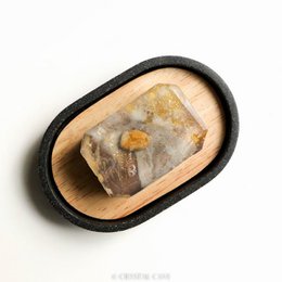 Edelsteinseife - Warmer Sand - Gelber Jaspis