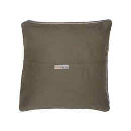 Embroidered Woolen Cinereous Cushion Covers