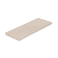 Marmer dienblad rechthoek S beige 10x25cm