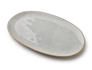 Grundlegende Natur ovale Platte 37x22,5 cm