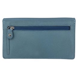 Cartera Mujer Piel Vaqueta - RFID Antideslizante - Cartera Mujer Ideal