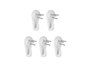Metaltex Hook with nails 5 pieces