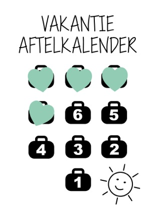 Aftelkalender vakantie
