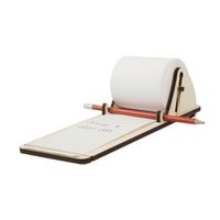 Durable wall rack FENCY - shelf notepad