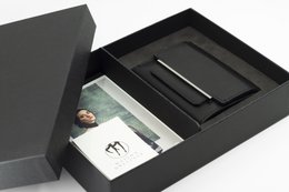 FRAME wallet - black rhodium