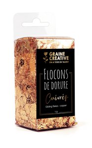 COPPER FLAKE FOR DECO - 1GR