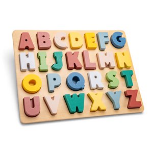 Alphabet-Puzzle aus Holz