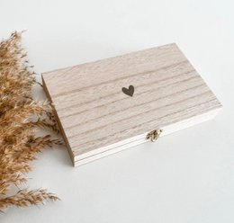 Box mit Schwangerschaftsankündigungskreis ''Onkel & Tante''