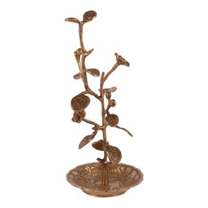 Deco jewellery stand brass 25 cm