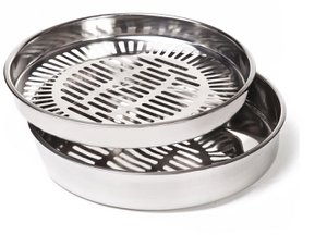 Ronde braadzeef 30
