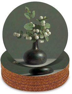 6 Coasters - Snow berry, Henk Helmantel