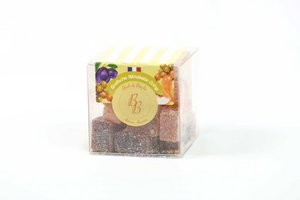 Mischung aus Quetsche-, Mirabellen- und Quittenfruchtgelees (180g-Dose)